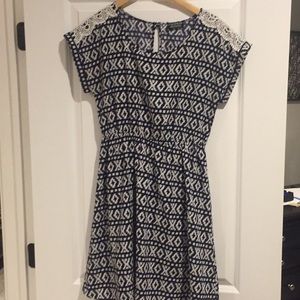 Knee-Length A-Line Dress